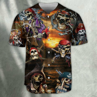 Pirate Style Happy With Together - Baseball Jersey - Owl Ohh