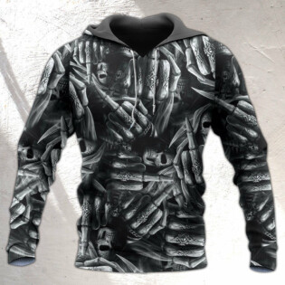 Skull Life Is The Whisper Of The Death - Hoodie - Owl Ohh - Owl Ohh