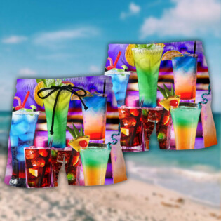 Cocktail For You Bartender Drinking Bar - Beach Short - Owl Ohh - Owl Ohh