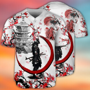 Beautiful Japanese Art Drawing - Baseball Jersey - Owl Ohh - Owl Ohh