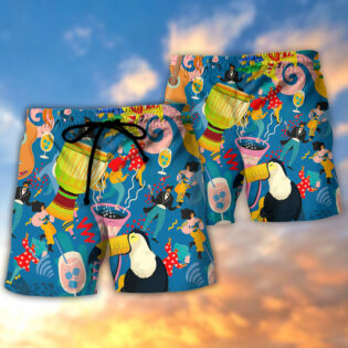 Carnival Holiday Life Is A Carnival - Beach Short - Owl Ohh - Owl Ohh