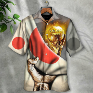 World Cup Qatar 2022 Japan Will Be The Champion - Hawaiian Shirt - Owl Ohh - Owl Ohh