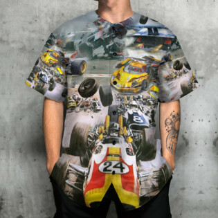 Car Racing Fast Love Racing Style - Baseball Jersey - Owl Ohh - Owl Ohh