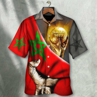 World Cup Qatar 2022 Morocco Will Be The Champion - Hawaiian Shirt - Owl Ohh - Owl Ohh