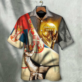 World Cup Qatar 2022 Serbia Will Be The Champion - Hawaiian Shirt - Owl Ohh - Owl Ohh