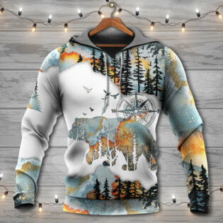 Camping And Into The Forest I Go To Lose My Mind - Hoodie - Owl Ohh - Owl Ohh