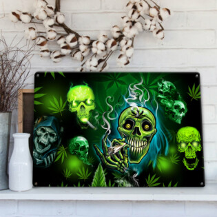 Skull So High Amazing Style - Metal Sign - Owl Ohh - Owl Ohh