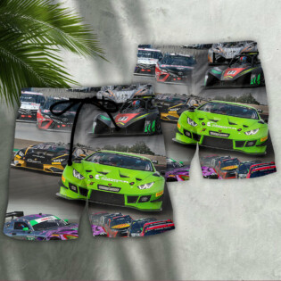 Car Racing Real - Beach Short - Owl Ohh - Owl Ohh