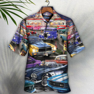 Car Classic Car Show Life Style - Hawaiian Shirt - Owl Ohh - Owl Ohh
