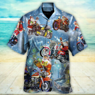 Christmas Santa Driving Happy Holidays - Hawaiian Shirt - Owl Ohh - Owl Ohh