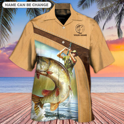 Fishing An Old Fisherman And The Best Catch Personalized - Hawaiian Shirt - Owl Ohh - Owl Ohh