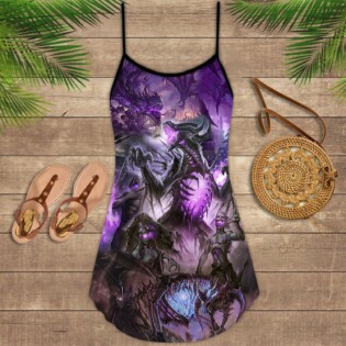 Dragon Skull Love Life - Summer Dress - Owl Ohh - Owl Ohh