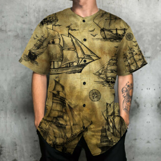 Sailing Vintage In Beautiful Life - Baseball Jersey - Owl Ohh - Owl Ohh