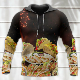 Food Tacos Fast Food Delicious - Hoodie - Owl Ohh - Owl Ohh