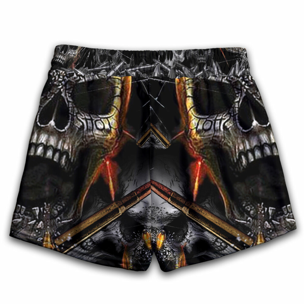 Skull Oh My Skull Cool - Women's Casual Shorts - Owl Ohh - Owl Ohh