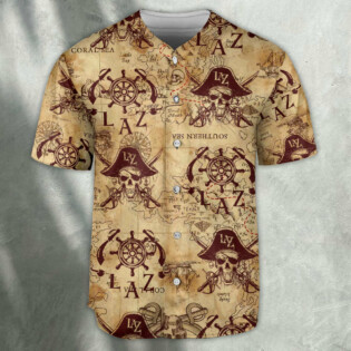Pirate Skull Pirates Style Lover Unique - Baseball Jersey - Owl Ohh