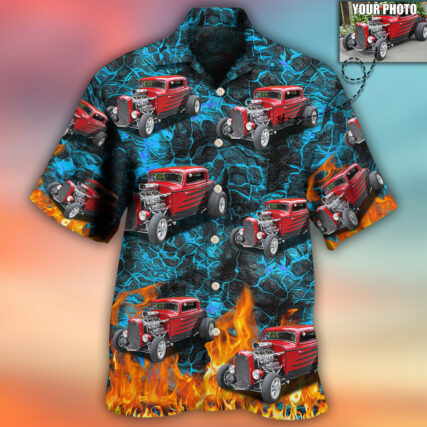 Hot Rod Various Style Custom Photo - Hawaiian Shirt - Owl Ohh - Owl Ohh