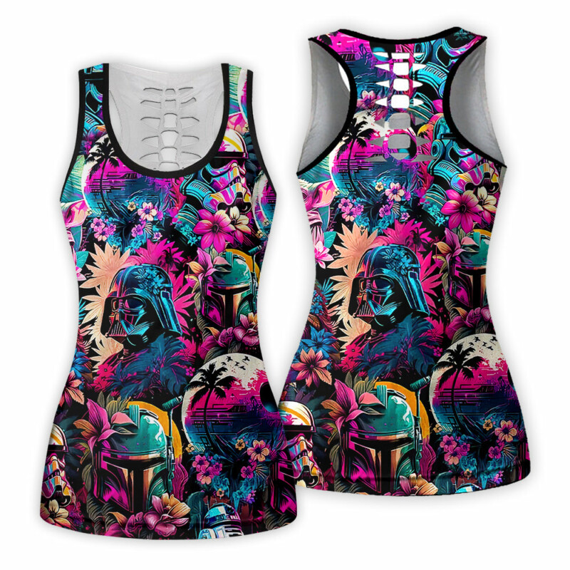 Special Star Wars Synthwave 02 - Tank Top Hollow - Owl Ohh-Owl Ohh