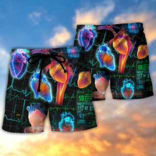 Cardiologist One A Cardiologist Always A Cardiologist - Beach Short - Owl Ohh - Owl Ohh