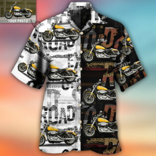 Motorcycle My Sweet Lover Custom Photo - Hawaiian Shirt - Owl Ohh - Owl Ohh