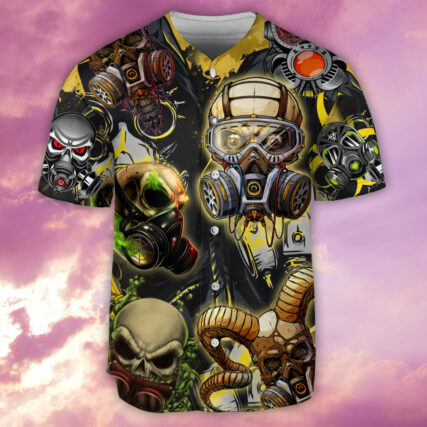 Skull Sign Style - Baseball Jersey - Owl Ohh - Owl Ohh