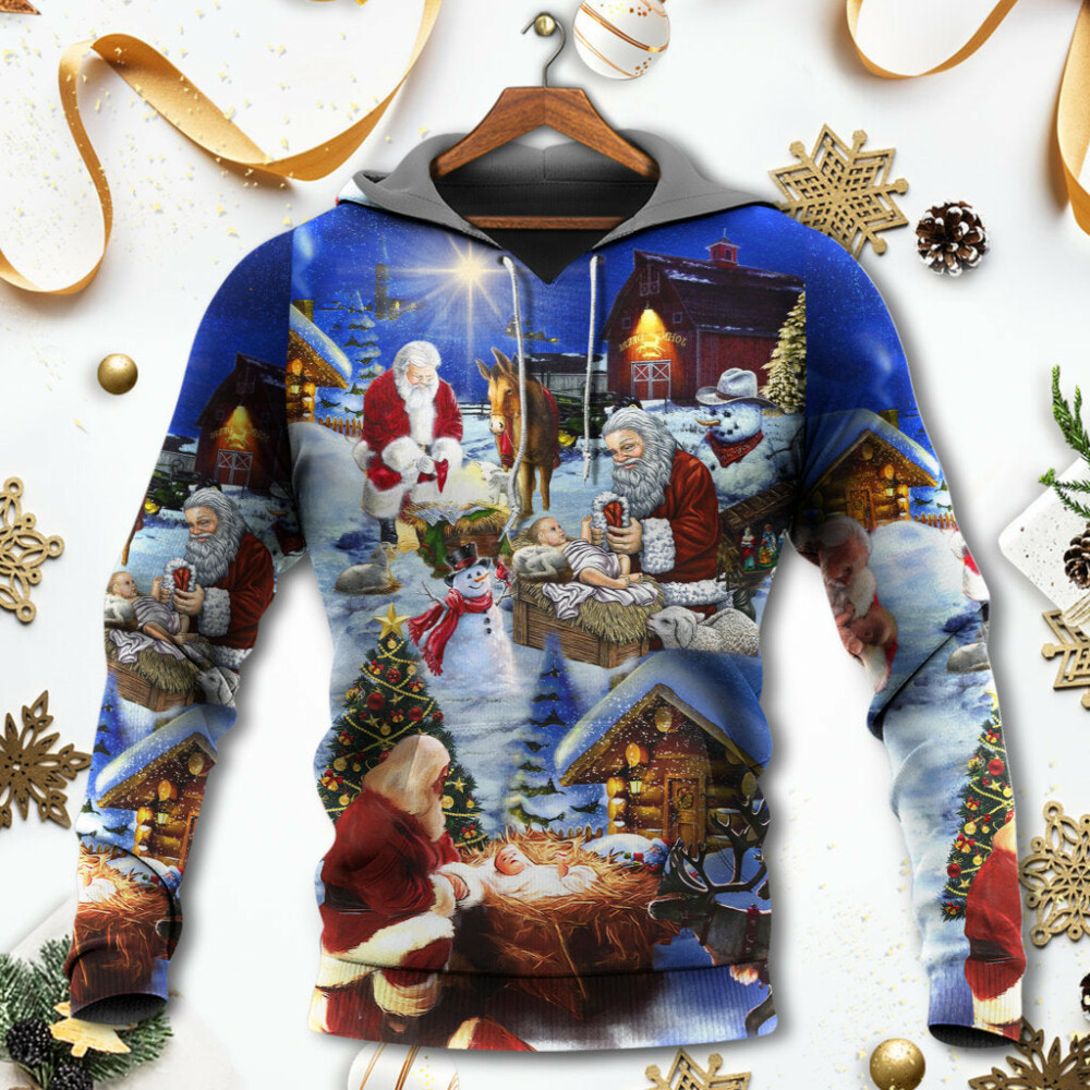 Christmas Jesus Is The Best Gift Ever - Hoodie - Owl Ohh - Owl Ohh