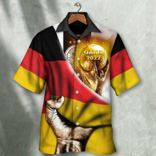 World Cup Qatar 2022 Germany Will Be The Champion Flag Vintage - Hawaiian Shirt - Owl Ohh - Owl Ohh