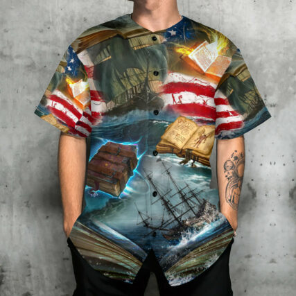 Book Independence Day Love Book - Baseball Jersey - Owl Ohh - Owl Ohh