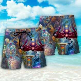 Yoga Galaxy Peace Your Soul - Beach Short - Owl Ohh - Owl Ohh