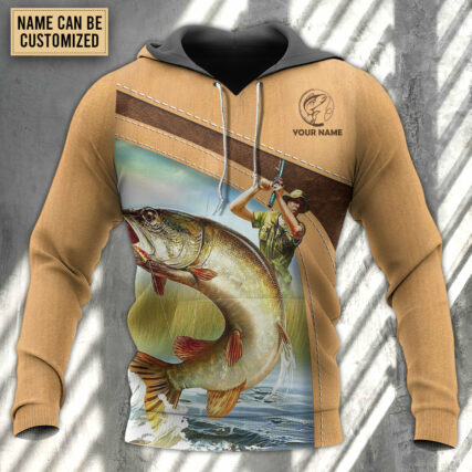 Fishing An Old Fisherman And The Best Catch Personalized - Hoodie - Owl Ohh - Owl Ohh