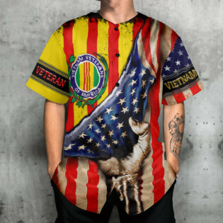 Veteran Vietnam Veteran Of America Never Forget - Baseball Jersey - Owl Ohh - Owl Ohh