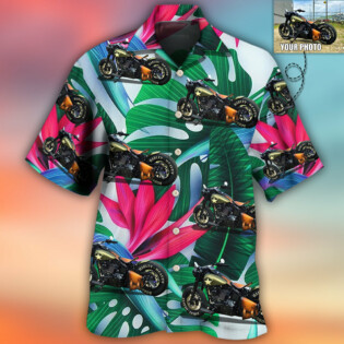 Motorcycle My Sweet Lover Custom Photo - Hawaiian Shirt - Owl Ohh - Owl Ohh