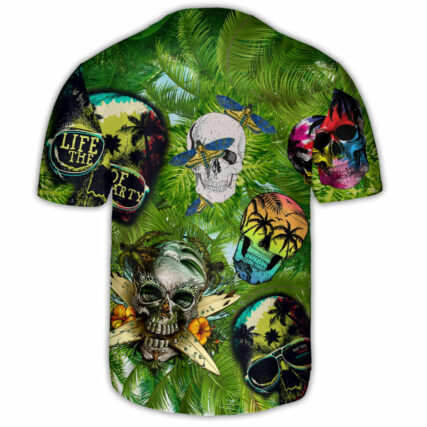 Skull Where There Is Life There Is Hope - Baseball Jersey - Owl Ohh - Owl Ohh