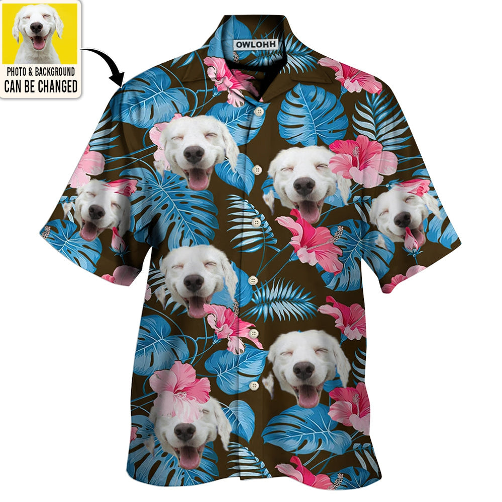 Dog You Want Tropical Custom Photo - Hawaiian Shirt - Owl Ohh - Owl Ohh