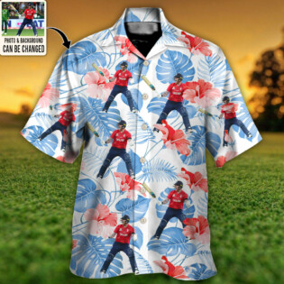 Cricket You Want Tropical Style Custom Photo - Hawaiian Shirt - Personalized Photo Gifts for men and women, kids - Owl Ohh