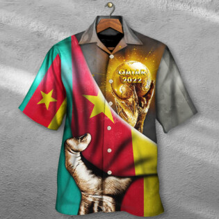 World Cup Qatar 2022 Cameroon Will Be The Champion - Hawaiian Shirt - Owl Ohh - Owl Ohh