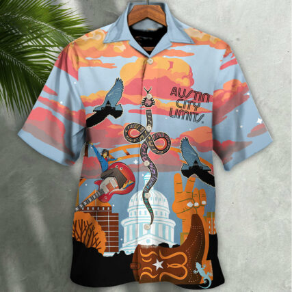 Music Event Austin City Limits Music Festival My City Festival - Hawaiian Shirt - Owl Ohh for men and women, kids - Owl Ohh
