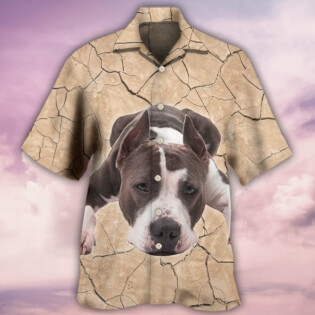 Pitbull On The Ground - Hawaiian Shirt - Owl Ohh - Owl Ohh