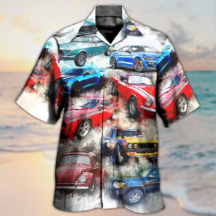 Car Classic Portrait For Car Lovers - Hawaiian Shirt - Owl Ohh - Owl Ohh