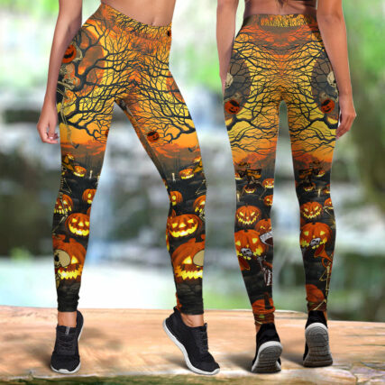 Skull Halloween Skull Darkness - Legging - Owl Ohh - Owl Ohh