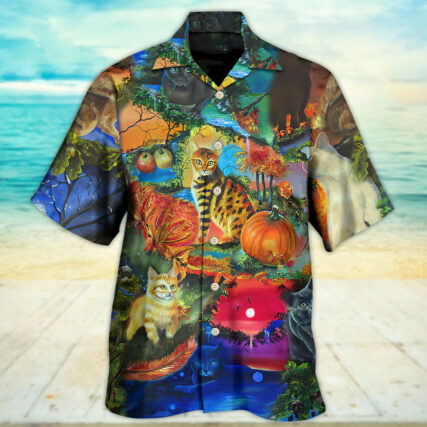 Cat Secret Another World - Hawaiian Shirt - Owl Ohh - Owl Ohh