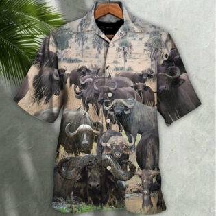 Buffalo This Is Our Happy Place - Hawaiian Shirt - Owl Ohh - Owl Ohh