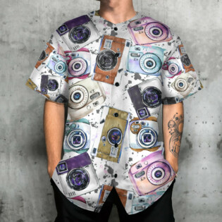Camera Photography Is My Hobby Lover - Baseball Jersey - Owl Ohh - Owl Ohh
