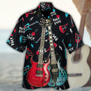 Guitar All I Need Is Playing Music - Hawaiian Shirt - Owl Ohh - Owl Ohh