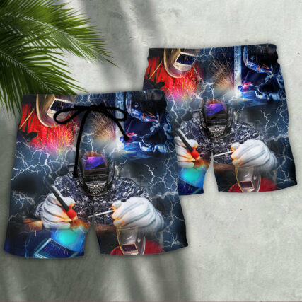 Welder Stunning Cool Style - Beach Short - Owl Ohh - Owl Ohh