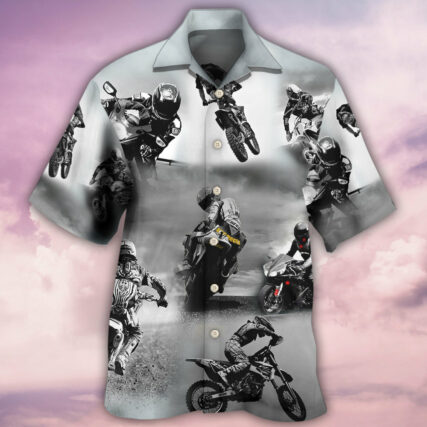 Motorcycle Sometimes I Look Back - Hawaiian Shirt - Owl Ohh - Owl Ohh
