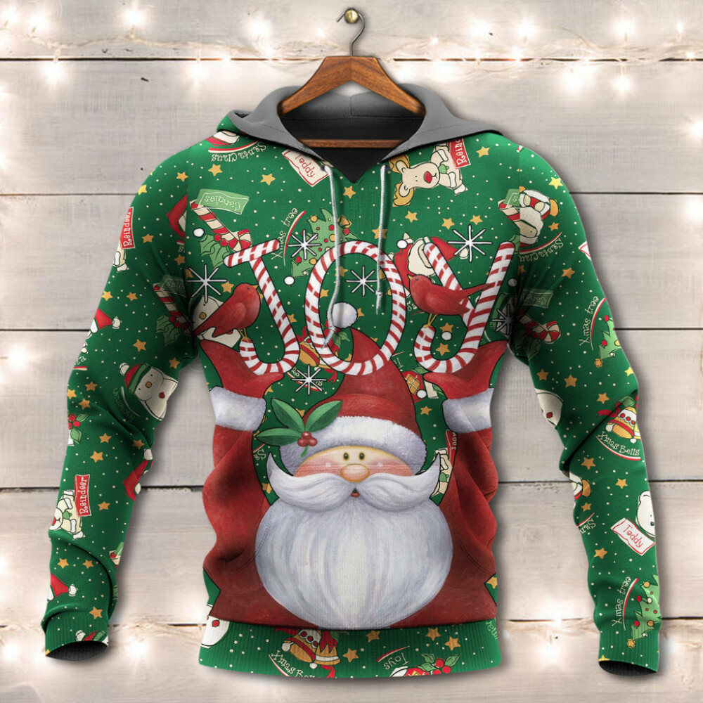 Christmas Santa Claus Lover Joy - Hoodie - Owl Ohh - Owl Ohh