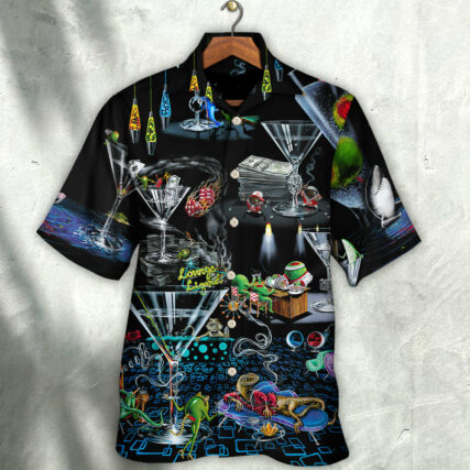 Cocktail Is The World Famous In Lounge - Hawaiian Shirt - Owl Ohh for men and women, kids - Owl Ohh