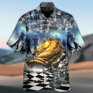 Chess Amazing Power Of The Knights - Hawaiian Shirt - Owl Ohh - Owl Ohh