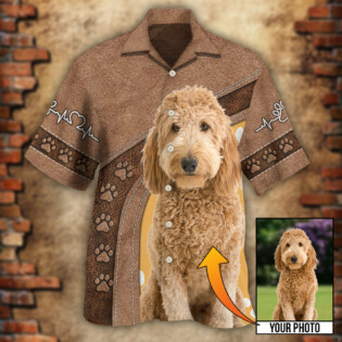 Dog Paw Various Style Custom Photo Personalized - Hawaiian Shirt - Owl Ohh - Owl Ohh